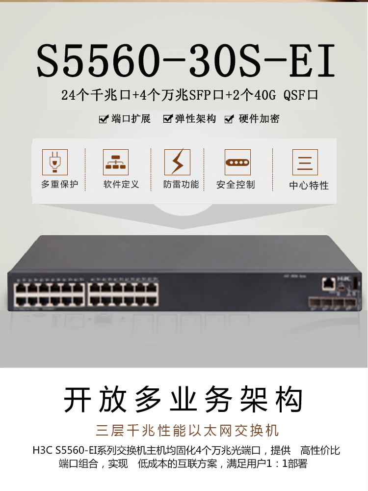 華三 企業(yè)級全管理型網絡核心交換機